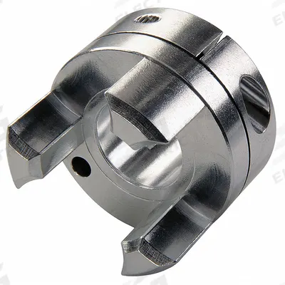 RULAND MANUFACTURING Jaw Coupling Hub: JC26 Coupling Size, 1 5/8 in Outside Dia, Inch - Zero-Backlash Curved Jaw Coupling Hubs