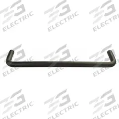 MONROE PMP Pull Handle: Threaded Holes, Aluminum, Black, #8-32 Screw Size, 0.31 in (MPN PH-0114). Key specifications — Brand: MONROE PMP; Projection Type: Non-Recessed; Material: Aluminum; Finish: Black Anodized; Color: Black; Folding Type: Fixed; Mounting Type: Threaded Holes; Screw Size: #8-32.
