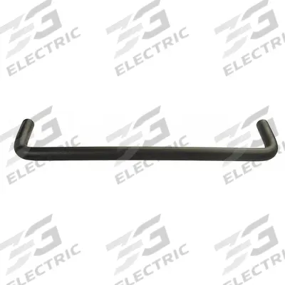 MONROE PMP Pull Handle: Threaded Holes, Aluminum, Black, #8-32 Screw Size - Standard Pull Handles