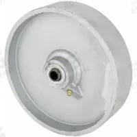 APPROVED VENDOR Caster Wheel: 8 in Wheel Dia., 2 in Wheel Wd, Iron, 1,500 lb Load Rating, Roller (MPN P-D-080X020/050R). Key specifications — Includes Spanner Bushing: Not Included; Wheel/Tread Material: Iron; Wheel/Tread Color: Black; Brand: APPROVED VENDOR.
