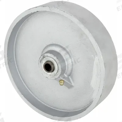 APPROVED VENDOR Caster Wheel: 8 in Wheel Dia., 2 in Wheel Wd, Iron, 1,500 lb Load Rating - Iron Tread Wheels