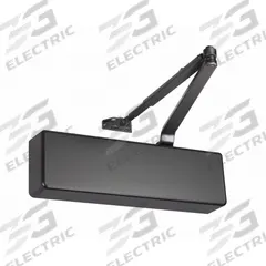 NORTON Door Closer: Parallel/Std/Top Frame Mounting Type, Grade 1 - Heavy Duty, Black, 13 5/8 in Lg (MPN 7500 x BSP). Key specifications — Manufacturer Part Number: 7500 x BSP; Brand: NORTON; Closer Series: 7500; Closer Type: Non-Hold Open; Compatible with Series: Norton 7500; Location Use: Interior/Exterior; Spring Type: Adjustable; Product Type: Door Closer.