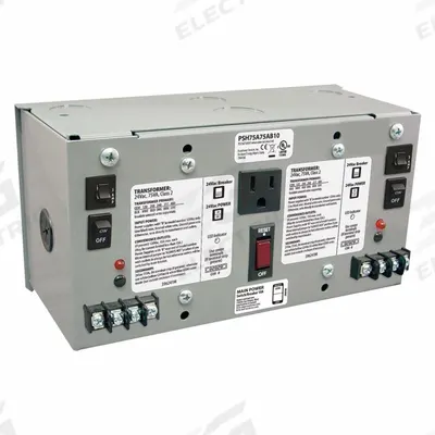 FUNCTIONAL DEVICES INC / RIB Class 2 Power Supply: 75 VA Power Rating, 120V AC - Enclosed & Panel Mounted Class 2 Transformers