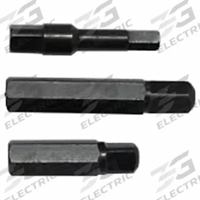 Parker Stem Adapter Tool Kit: (3) Hex Drive Adapters (MPN STEM ADAPTER TOOL KIT) - Thermostatic Expansion Valve Tools