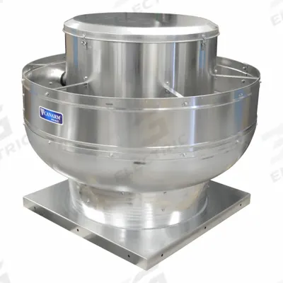 CANARM Upblast Exhaust Fan: Belt Drive, Includes Drive Pack, 24 1/2 in Wheel, 6,311 cfm - Kitchen Air High-Pressure Belt-Drive Fans without Drive