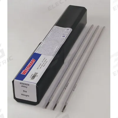 WESTWARD Stick Electrode: Stainless Steel, E410-16, 1/8 in x 14 in - E410 Stick Welding Electrodes