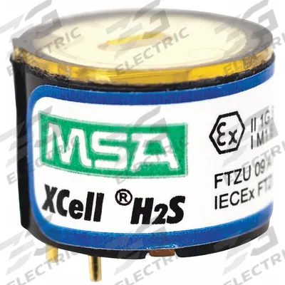 MSA Gas Detector Sensor: ALTAIR 2XR, MSA, Hydrogen Sulfide, Sensor, 0 to 200 ppm - MSA Replacement Sensors