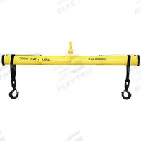 CALDWELL Battery Lifting Beam: Battery Lifting Beam, 7,000 lb Working Load Limit, Adj, Steel, Fixed (MPN 36L-3.5). Key specifications — Brand: CALDWELL.