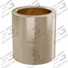Sleeve Bearing: Bronze, SAE 841, 35 mm Bore, 45 mm OD, 50 mm Lg, 49,938 lb/sq in-fpm Max PV, 2 PK (MPN AAM3545-50B). Key specifications — System of Measurement: Metric; Material Grade: SAE 841; Brand: OILITE.
