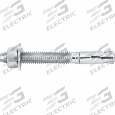 DEWALT Wedge Anchor: 3 3/4 in Overall Lg, 1/2 in Dia, 1/2"-13 Thread Size, 2 in Thread Lg - Steel Wedge Anchors