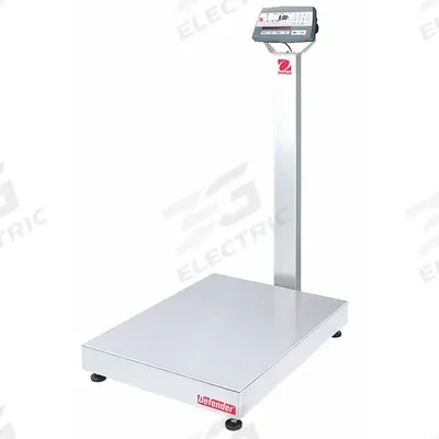 OHAUS Industrial Bench Scale: 23 5/8 in x 31 1/2 in, Not IP Rated, Column-Mounted - Bench Scales with Column-Mounted Indicator