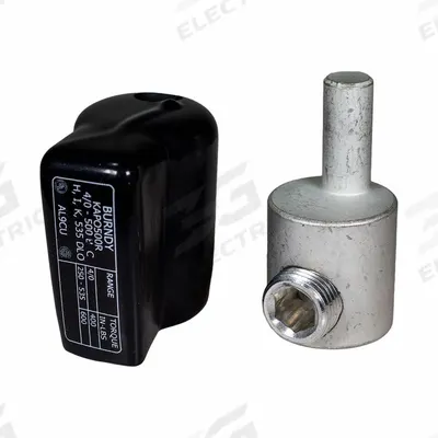 BURNDY 500 kcmil AL MECH PIN ADAPTOR: 300 kcmil Pin Size - Pin Terminal Compression Adapters