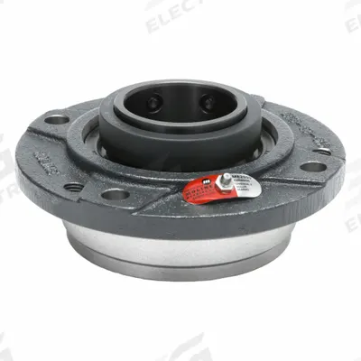 MOLINE BEARING 4 Bolt Flange Bearing: Spherical Roller, 2 in Bore, Cast Iron - Flange-Mount Spherical Roller Bearings