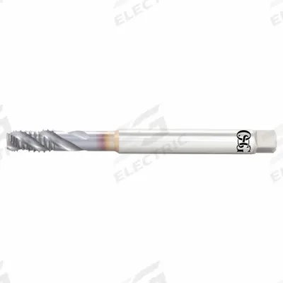 OSG Pipe Tap: 3/8"-18 NPT, 4 Flute, Interrupted Thread, V Coated Cobalt (MPN 1657510008) - Interrupted-Thread Spiral-Flute Pipe Taps