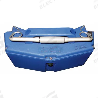 WESCO Battery Retainer: 3 in Overall Ht, 3 in H x 4 in D, 1/2 in Overall Lg, Steel - Batteries & Charging Equipment for Powered Hand Trucks