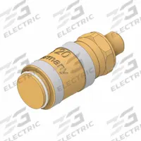 PARKER Quick Coupler: UNF, 2 11/16 mm Body Size, Nickel Plated Brass, 165 lpm Max Flow Rate (MPN 20KAAF05MPX). Key specifications — Brand: PARKER; Connection Type: UNF; Includes Valve: Yes; Temperature Range: -4° to 212° F.