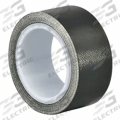 TAPECASE Cloth Tape: 1/2 in Wd, 5 yd Lg, 7 mil Thick, Silicone, Polyethylene Coated Cloth, Black (MPN 15D552). Key specifications — Series: SGK5-05.