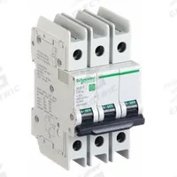 SCHNEIDER ELECTRIC IEC Miniature Circuit Breaker: 5 A Amps, 14kA at 120/240V AC, Screw Clamp, C (MPN M9F42305). Key specifications — DC Voltage Rating: Not Rated; Max. AIR Rating: 14kA at 120/240V AC; Terminal Connection: Screw Clamp; Brand: SCHNEIDER.