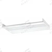 COLUMBIA LIGHTING Recessed Troffer: 4 ft Lg, 2 ft Wd, 4,861 lm, 5000K, 36 W, 120 to 277V AC (MPN LCAT24-50LWG-EDU). Key specifications — attr1261884: 120 to 277V AC; attr1261878: COLUMBIA LIGHTING; attr1261883: (4) Lamp T8; attr1261870: 5000K; attr1261880: Yes.