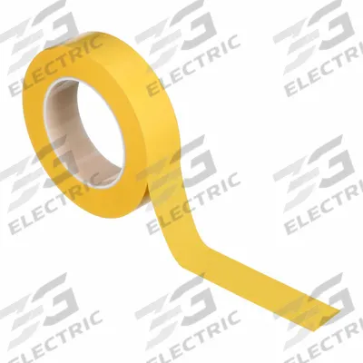 3M Film Tape: 1 in Wd, 54 5/8 yd Lg, 5.2 mil Thick, Polyolefin Film, Acrylic - High-Temperature Film Masking Tape