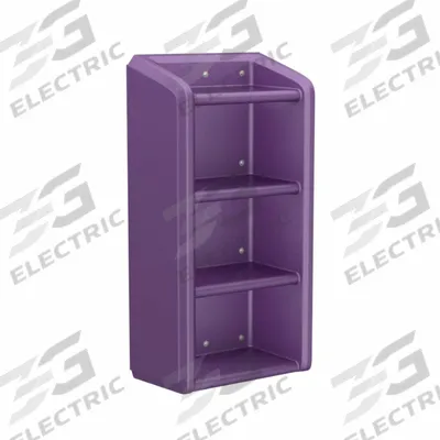 CORTECH Shelf/Step: Indigo, 49 in Overall Ht, 25 in Overall Wd, 14 in Overall Dp - Wall-Mounted Shelves