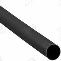SHRINK-KON Heat Shrink Tubing: 1.1 in I.D. Before Shrinking, 0.35 in I.D. After Shrinking, 3:1, 5 PK (MPN HS4-30-4). Key specifications — Color: Black; Brand: SHRINK-KON.