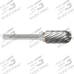 SGS PRO Carbide Bur: Ball-Nosed Cylinder, SC-2, Inox Cut, 5/16" x 3/4" Head, 1/4" Shank (MPN 19159). Key specifications — Trade Number: SC-2; Brand: SGS PRO.