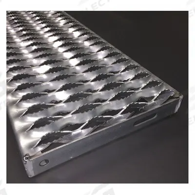 APPROVED VENDOR Ladder Step Tread: Stair Tread, Serrated - Stair Treads & Channels