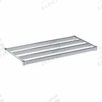 NEW AGE INDUSTRIAL Shelf: 48 in x 24 in, Ventilated Shelf, 1,100 lb Shelf Capacity, 13 ga, Silver (MPN C2448HD). Key specifications — Color: Silver; Brand: NEW AGE INDUSTRIAL.