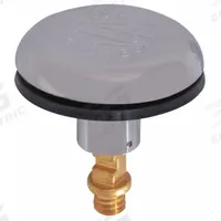 APPROVED VENDOR Drain Stopper: Plastic, Chrome-Plated, Black, Pop Up (MPN 35240). Key specifications — Material: Plastic; Color: Black; Brand: APPROVED VENDOR; Application: Tub.