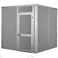 PORTA-KING Modular Wall Enclosure: 8 ft x 8 ft x 8 ft, 60 sq ft Int Area, STC 34 (MPN SRE88). Key specifications — Brand: PORTA-KING; Sound Transmission Coefficient: STC 34; Wall Material: Steel-Covered Drywall; Assembled: Unassembled.