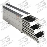 WEATHER GUARD Truck or Van Storage Drawer: Aluminum, 3 Shelves, 49 in Overall Dp, Cargo Vans/Trucks (MPN 327-3). Key specifications — Brand: WEATHER GUARD; Color: White.