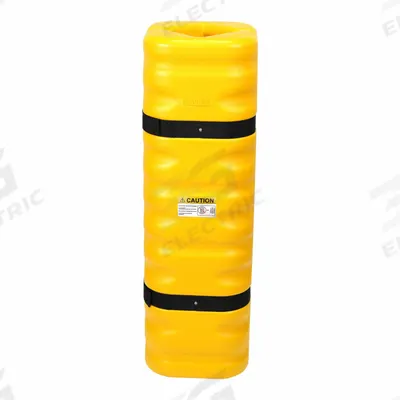 APPROVED VENDOR Column Protector: 6 in (I-Beam)/6 in (Round)/6 in (Square) - Column Protectors with Square Centers