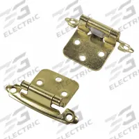 APPROVED VENDOR Butt Hinge: Steel, Full Surface, 1/2 in Leaf Wd (MPN 45-236PB). Key specifications — Removable Pin: No; Bearing Type: Plain; Material: Steel.