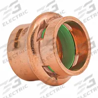 QUICKFITTING SUREPRESS Press Copper Cap: 1/2 in CTS size, Press-fit, Copper, EPDM O-Ring (MPN SPWEC1R). Key specifications — Brand: QUICKFITTING SUREPRESS; Series: SurePress; Broad - Material for Bullet: Copper Or Bronze; Brand - Broad: QUICKFITTING SUREPRESS.