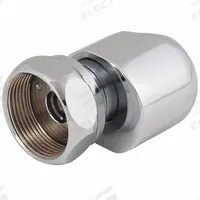 CHICAGO FAUCETS Supply Arm: Manual Faucets, Supply Arm, Single-Bend, Brass, Chrome, 2 in Overall Ht (MPN GJKABCP). Key specifications — Product Type: Supply Arm; Body Material: Brass; Brand: CHICAGO FAUCETS; Inlet Connection Size: 1/2"-14.