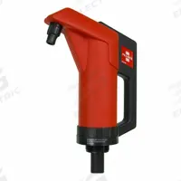 FILL-RITE Hand Pump: Lever, Pump with Spout, Bung, 11 oz per stroke, Polypropylene, Piston (MPN FR20V). Key specifications — Brand: FILL-RITE; Seal Material: Viton; Suction Tube Material: Polypropylene; Maximum Flow Rate: 11 oz per stroke; Spout/Nozzle: Polypropylene Spout.