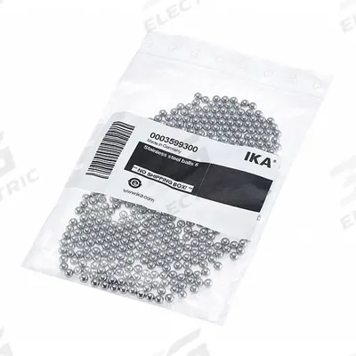 IKA Stainless Steel Balls: 1/4 in Overall Dia, Stainless Steel - Homogenizer Accessories