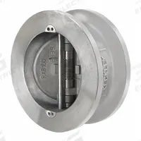 KECKLEY Check Valve: Double Disc, Inline Valve Body, 2 1/2 in Pipe Size, Wafer, Carbon Steel, Wafer (MPN DD2R-CS-361IX-250). Key specifications — Brand: KECKLEY.