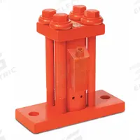 VIBCO Piston Vibrator: Bolt-On Mount, 3,200 vpm, 400 lb to 1,000 lb, 1/4 in NPT (MPN 50-1-1/2S-EM). Key specifications — attr671302: 50-1-1/2S-EM; attr671308: VIBCO.