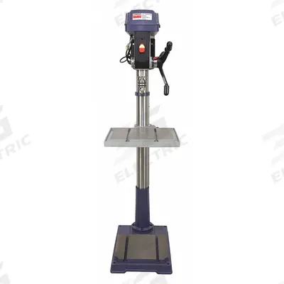 Dayton Floor Drill Press: Belt Drive, Fixed Speed, 240 RPM – 2,400 RPM, 120V AC /Single-Phase - Floor Stand Drill Presses with Manual Downfeed