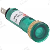 DAYTON Flush Panel Light: 5/16 in Panel Mounting Hole Dia, LED, Flush Head (MPN 22NY68). Key specifications — Brand: DAYTON; Electrical Connection: 0.11 Male Quick Disconnect.