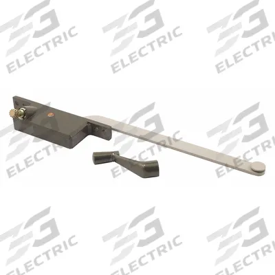 PRIME-LINE Window Operator: Crank, Handle Included, Left-Hand, Frame, Bronze - Awning & Casement Window Operators & Handles