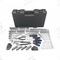 WESTWARD Master Tool Set: 170 Total Pcs, Drivers and Bits/Pliers/Wrenches, Metric/SAE, Tool Case (MPN 40JD53). Key specifications — attr538253: WESTWARD; attr548973: (1) Long-Nose Pliers; attr548974: (24) Hex Keys; attr548975: (3) Drive Tools; attr548983: (1) Adjustable Wrench.