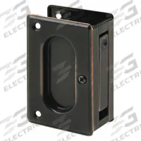 PRIME-LINE Combination Tray and Edge Pull: Unthreaded Holes, Brass, Black, Tray/Lever (MPN N 7364). Key specifications — Mounting Type: Unthreaded Holes; Brand: PRIME-LINE; Color: Black; Finish: Aged Bronze; Material Family: Brass.