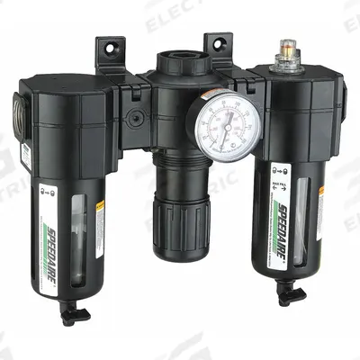 SPEEDAIRE Filter/Regulator/Lubricator: 3/8 in NPT, 114 cfm, 150 psi Max Op Pressure - Speedaire Filter, Regulator & Lubricators (FRLs)