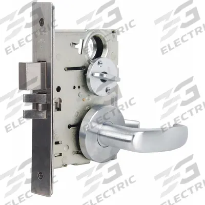 FALCON LOCK Door Lockset: Privacy Lever Locksets, Chrome