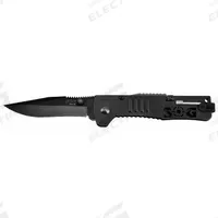 SOG Folding Knife: 3 1/4 in Blade Lg, 4 1/4 in Closed Lg, 7 1/2 in Overall Lg, Stainless Steel (MPN SJ32-CP). Key specifications — attr307537: Stainless Steel; attr307538: Yes; attr324882: SOG.