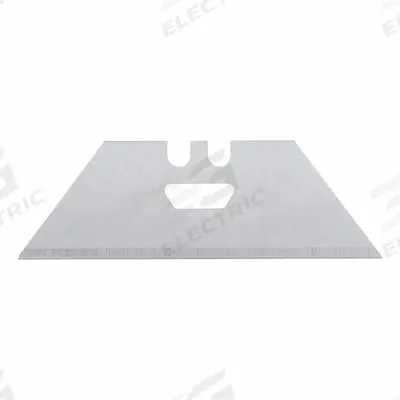 KOMELON Utility Blade: 1 in Blade Lg, 3/4 in Blade Wd, 0.01 in Blade Thick - Straight-Edge Standard-Tip Replacement Utility Blades