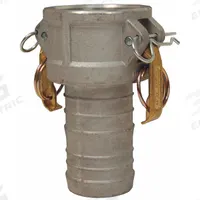 Cam and Groove Coupling: 5 in Coupling Size, 5 in Hose Fitting Size, 7 13/32 in Overall Lg, Nitrile (MPN G500-C-AL). Key specifications — Fitting Type: Male Hose Shank; Gasket Material: Nitrile; Brand: DIXON VALVE & COUPLING.